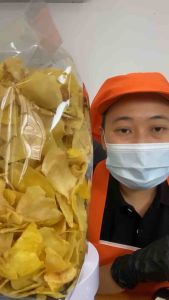 โปรวันนี้🌈(ทุบราคา ถุง 500g เพียง 589฿) ทุเรียนทอด ร้านจันทบูร (เบอร์ 1+2) (ชิ้นใหญ่+ชิ้นกลาง) ถุงใหญ่ 500 กรัม