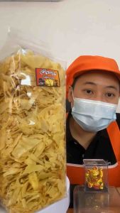 โปรวันนี้🌈(ทุบราคา ถุง 500g เพียง 399฿) ทุเรียนทอด (เบอร์ 3 ชิ้นเล็ก) ร้านจันทบูร (มีหลายแบบให้เลือก)