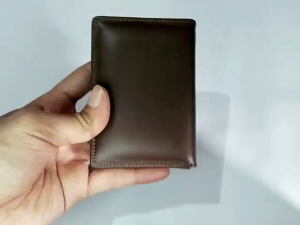 Dompet Kartu Pria/Wanita Kulit Garut Dompet Kartu Kecil Minimalis