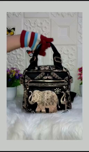 TAS RANSEL CHIBAO 3 IN 1 MOTIF GAJAH/COD