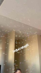 educratePH Bubble Standing Torch Machine  Garden Lamp with Lights & Sounds 118cm tall