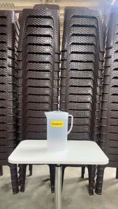 Centrix 2L Plastic Oval Pitcher With Lid Aesthetic Pitcher White Aqua Pitcher