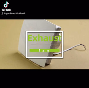 4/6 นิ้ว ราคาถูก พัดลม พัดลมดูดอากาศ พัดลมระบายอากาศ พัดลมระบายอากศ ขนาด 22 x 10.5 x 8.5 มม คุณภาพดี Exhaust Fan