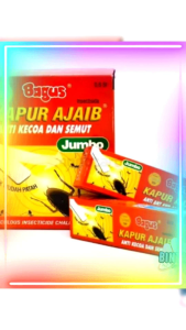Bagus Kapur Ajaib Jumbo Anti Semut Dan Kecoa Isi 3 Batang