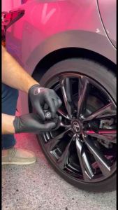 The Ring Soft Tire Detailing Brush - Sikat Kuas Semir Ban Tire Dressing Super Halus