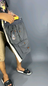 CELANA PENDEK CARGO PRIA TERBARU KEKINIAN PINGGANG KARET