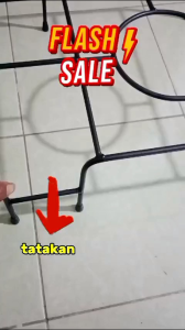 Tatakan Kompor Gas RINAI Doble & Single Bahan 8mm Super Gemuk