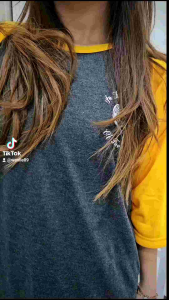 Kaos Atasan Wanita Lengan 3/4 & Kaos Raglan Wanita Sablon