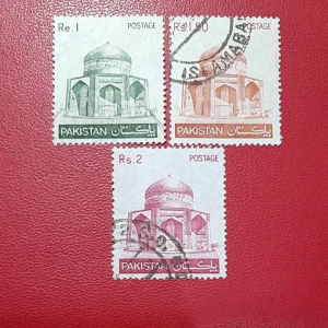 Koleksi Prangko kuno Pakistan klasik 3 pcs Campur USED