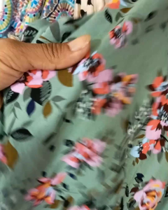 Bahan Kain Katun Motif Bunga Terbaru Harga Setengah Meter