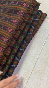 ผ้ามัดหมี่ ซิ้นขั้น กี่ทอโบราณ ทอมือ