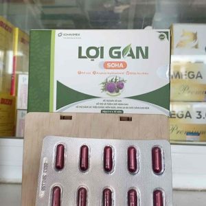 Viên uống Lợi gan Soha hỗ trợ bảo vệ gan cải thiện chức năng gan hỗ trợ giảm mẫn ngứa vàng da do chức năng gan kém