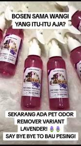 Penghilang Bau Pesing Kucing Parfum Kandang Lavender 100ML