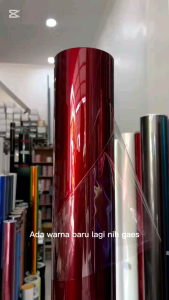 Skotlet Dragon Blood Red Stiker Skotlet Motor Dragon Blood Seri Pet Merah Untuk Lis Motor