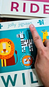 Children Puzzles - Jolly Jigsaws Book - Dino Ride Wild