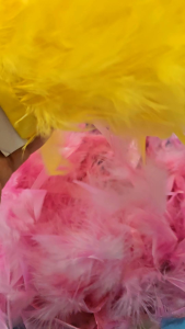 ขนนกตกแต่ง​ ขนนก​ ขนไก่งวง​ 1​เมตร​ พร้อมส่งจากไทย มี10สีให้เลือก