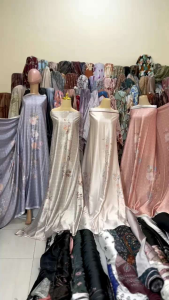 Kain Meteran Arabian Silk Motif Firza: Bahan Terbaik Untuk Gamis