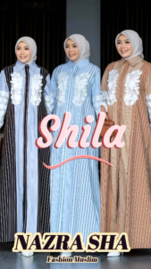 (x8) DLOVERA SILA DRESS Baju Dress Wanita Muslimah Shila Dress by DLovera. Nazra Sha