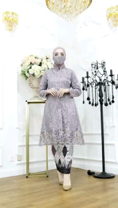 kebaya resleting depan busui frenly/kebaya modern