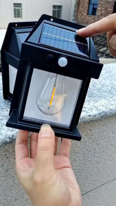 LAMPU DINDING SOLAR PANEL / LAMPU DINDING TENAGA SURYA / LED EMERGENCY