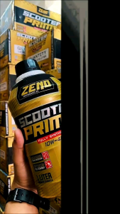 Zeno Scooter Prime 1L and 800ml 12pcs/1Box - Fully Synthetic 4T Automatic Performance Oil 10W-40