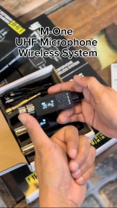 M-One Multifunctional UHF XLR (3-in-1) Wireless 1 Transmitter and 2 Receiver
