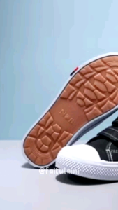 SEPATU NOB BOLA/NB SEPATU ANAK ANAK PREKAT HITAM PUTIH UKURAN TK/SD/SMP