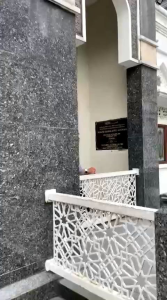 baju koko haibah koko atasan embos corak abstrak dewasa