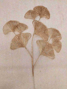 Golden Ginkgo Bilola Accessories Bunga