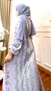 27gadih gamis produj ruby terbaru motif keminian edisi edisi mutya dress