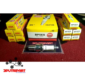 Busi BP5ES 1Box Isi 10Pcs Ninja Satria Nsr F1Zr 2Tak Mobil Kijang Futura