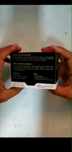 LUMINOS LAMPU LED TEMBAK QQ ECO9 D2 PUTIH-KUNING SUPER TERANG