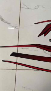 Bộ tem honda airblade màu đen nhám hàng nhập Thái Lan chất lượng cao dành riêng cho dòng xe này tem in lụa màu sắc cực đẹp và bền giá bán cực tốt bán lẻ như bán sỉ