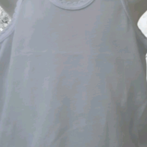 MBS Plus Size S -XXL InnerWear Cotton Singlet Budak - Dewasa Black Brown White