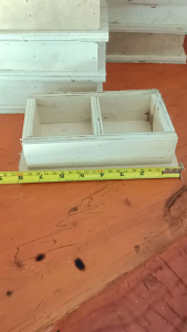 1pcs tempat pakan merpati anti tumpah 2 lubang bahan multriplek