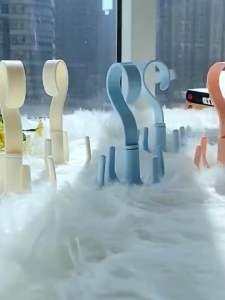 ✴️Ship Within 24H✴️ 4 Hook Claw Hook Rotating Rack Scarf Bag Hanger Holder Necktie Bag Four Claw Hooks