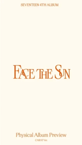 ALBUM SEVENTEEN FACE THE SUN SEALED RANDOM - CARAT VERSION