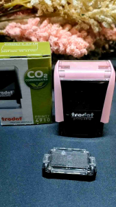 Trodat Stamp 4910 size 9 x 27 mm Original Customized Self Inking Stamp