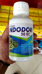 INSEKTISIDA INDODOR 50 EC UKURAN 400 ML pengendali hama pada tanah seperticacingkasir dan ulat pungel