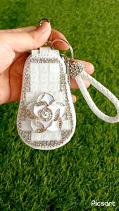 Dompet STNK camelia tali bling bling | Dompet gantungan kunci mobil motor