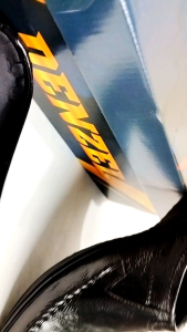 DENZEL DZ 172 Black Sepatu Sendal Pria Bustong Men Sandals Hitam - SEPATU PRIA - SANDAL PRIA