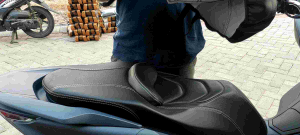 COVER PELAPIS JOK PAKAI KARET BISA PASANG SENDIRI MOTOR NMAX PCX AEROX BEAT SCOOPY VARIO MIO