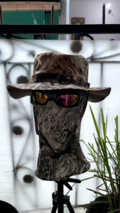 topi rimba dan masker ninja outdoor UV protection