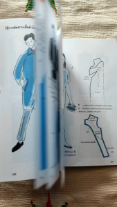 หนังสือเทคนิคการเรียนรู้วิธีการตัดเย็บเสื้อผ้า ขั้นพื้นฐาน เล่ม 2