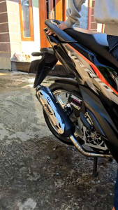 Knalpot Original Zimo Racing 5TL Series inlet 38 out 45 cocok untuk all matic