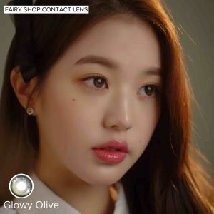 [Mã BMIN050 giảm 50K đơn 99K] Kính Áp Tròng Glowy Olive 14.2 - FAIRY SHOP CONTACT LENS - Độ 0 đến 8