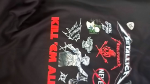 Baju Kaos Musik Band Distro METALLICA Tebal 24s