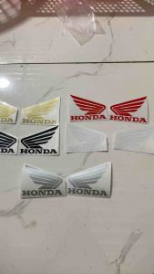 tem honda cánh chim decal chìm dán sát  1 cặp. gồm 5 màu sản phẩm dễ sử dụng