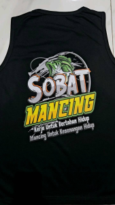 T-shirt Distro Baju SINGLET Distro Pria Keren / Kaos Distro Pria Singlet sablon Sobat mancng / Baju Singlet / Kaos SINGLET Distro / Kaos SINGLET Pria Distro / Baju Kaos Distro Bandung / Kaos Polos Distro / Baju Kaos Distro Murah