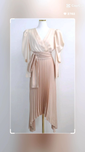 TM TM 58500 Dress Shelomita Asymmetrical Wrap Import